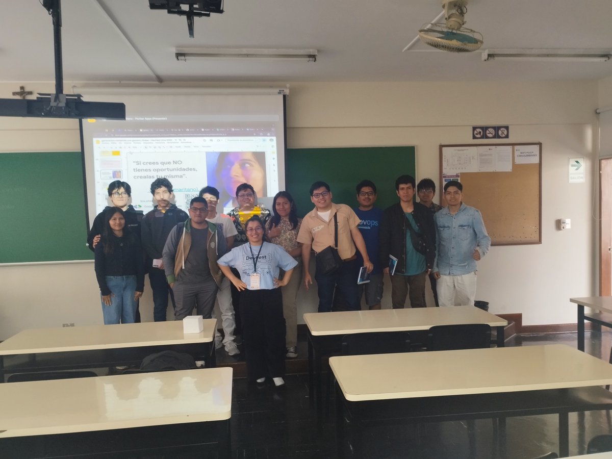 gdglima's tweet image. #DevFestLima2024
🙏 Agradecimiento especial a Lesly Samaritano por su taller : “Generando contenido con la API de Gemini en la IU de Flutter”. 💡✨
🎯 Completa el feedback y ayúdanos a mejorar: bit.ly/devfestlima24-…
#DevFestLima24 #GDGLima #DevFestLima #DevFest #gdg