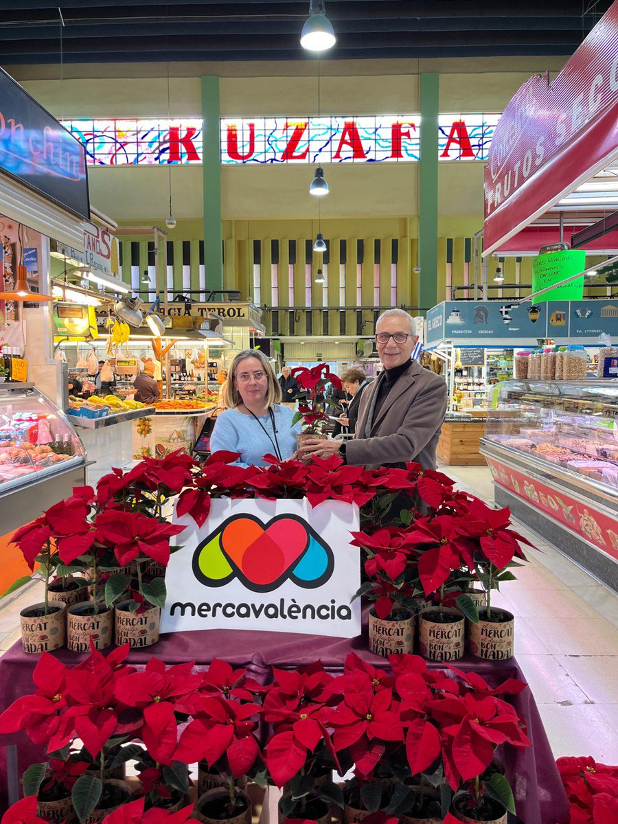 Ajuntament València (@ajuntamentvlc) on Twitter photo 🌸<a href="/Mercavalencia1/">Mercavalència, S.A.</a> entrega més de 4⃣0⃣0⃣ plantes de #NadalVLC en els #MercatsVLC.
➡️La iniciativa busca dinamitzar estos espais i continuar apostant pel comerç local i pels valors de proximitat i qualitat.
🔗acortar.link/1mp0IH 🌸<a href="/Mercavalencia1/">Mercavalència, S.A.</a> entrega més de 4⃣0⃣0⃣ plantes de #NadalVLC en els #MercatsVLC.
➡️La iniciativa busca dinamitzar estos espais i continuar apostant pel comerç local i pels valors de proximitat i qualitat.
🔗acortar.link/1mp0IH