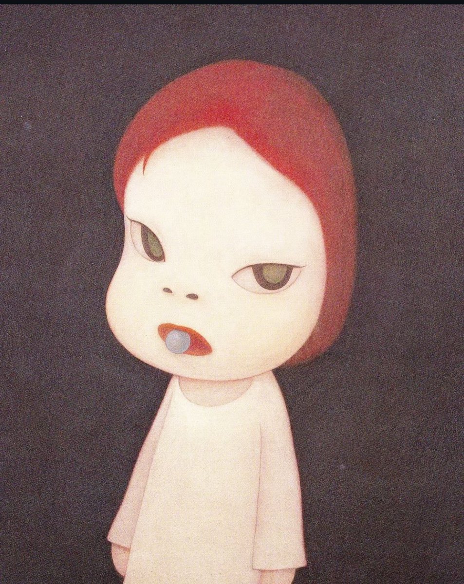 pinakotheca's tweet photo. “I DON’T MIND IF YOU FORGET ME,” Yoshitomo Nara, 2001. Scanned by me. https://t.co/UnkZKBCWru