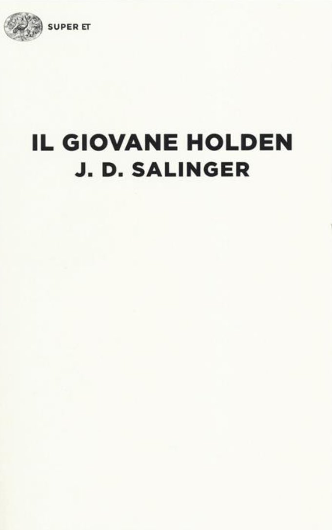 _Mjolvnir_'s tweet photo. "il giovane holden"
⭐️⭐️⭐️⭐️⭐️ https://t.co/AqPphZ3Jg0