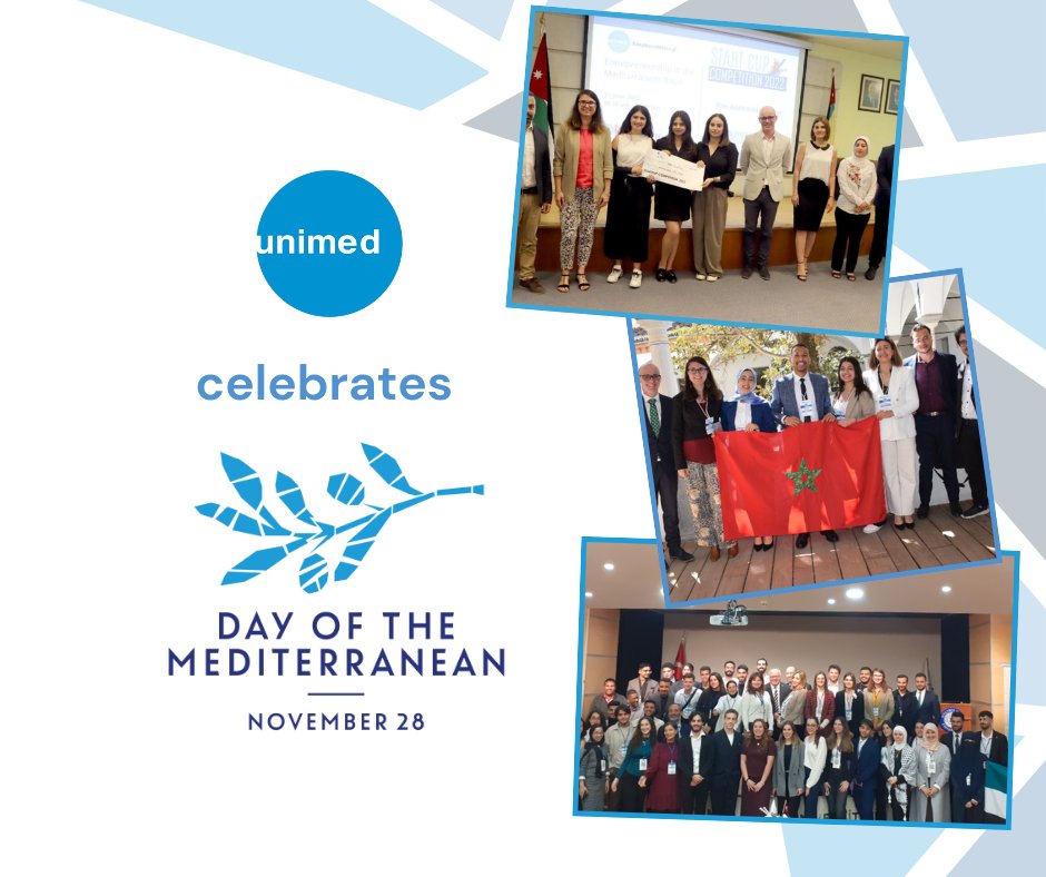 unimed_network's tweet image. One of the biggest challenges in the Mediterranean is youth #unemployment.  

The #StartCup competition aims to empower university students to share entrepreneurial ideas, boosting #employability, and driving local development across the region! 🌍💡  

#MediterraneanDay