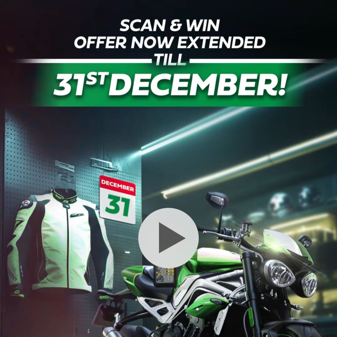 castrolbiking's tweet photo. The #ULTIMATE news just dropped!
Your chance to win ULTIMATE rewards is now extended till 31st December! 

The Scan &amp; Win offer is still on! Grab your Castrol POWER1 pack today and win ULTIMATE biking rewards. https://t.co/7YDPEf0NZ5