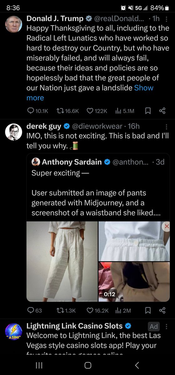 itsnicodegallo's tweet photo. Twitter is an absolute cesspool. These are NOT accounts I follow, content I sought out, nor related to the type of content I follow. This was just what Twitter wanted to show me.

Catch me on #Bluesky. https://t.co/Ss0Pkt6ARW