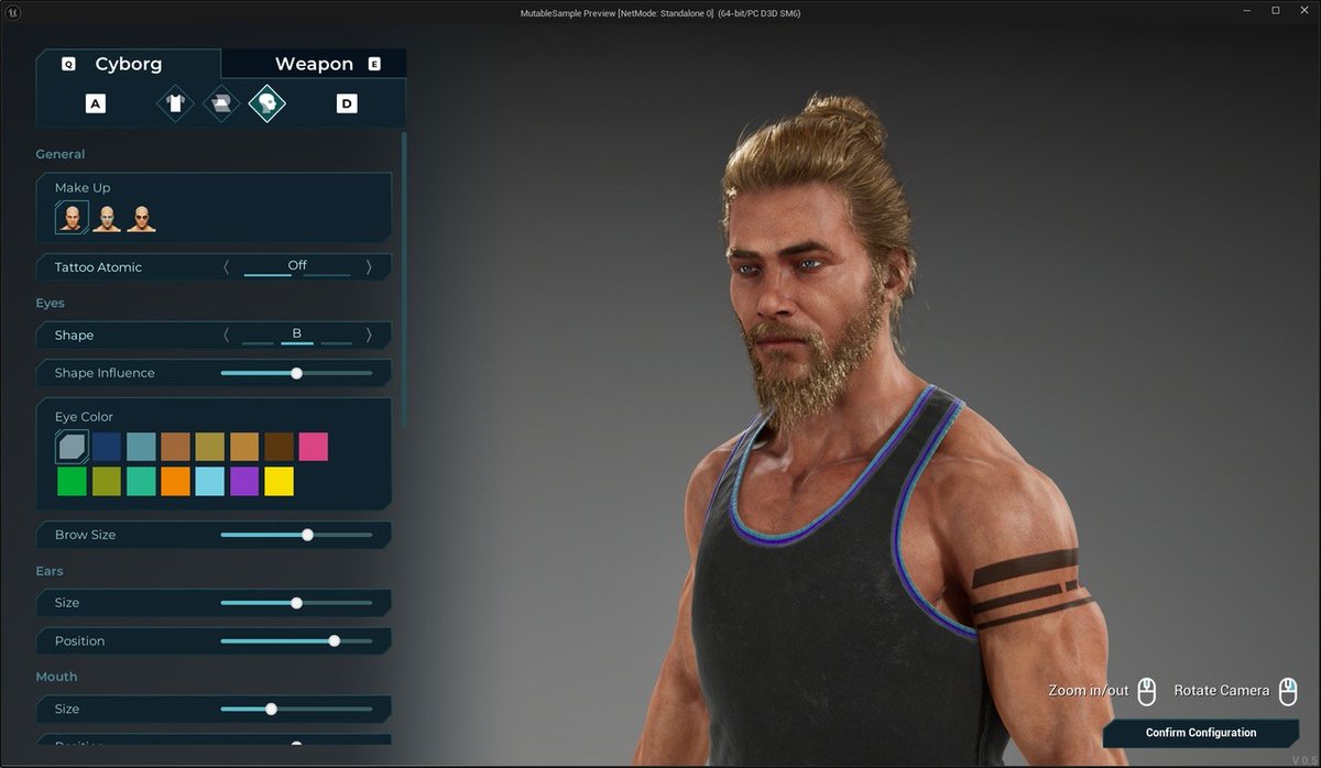 80Level's tweet image. .@EpicGames released a sample project showcasing @UnrealEngine 5.5's Mutable plug-in features for easy character customization with runtime generation of skeletal meshes, materials, and textures.
Download: 80.lv/articles/epic-…
#ue5 #unrealengine5 #mutable #gamedev #indiedev