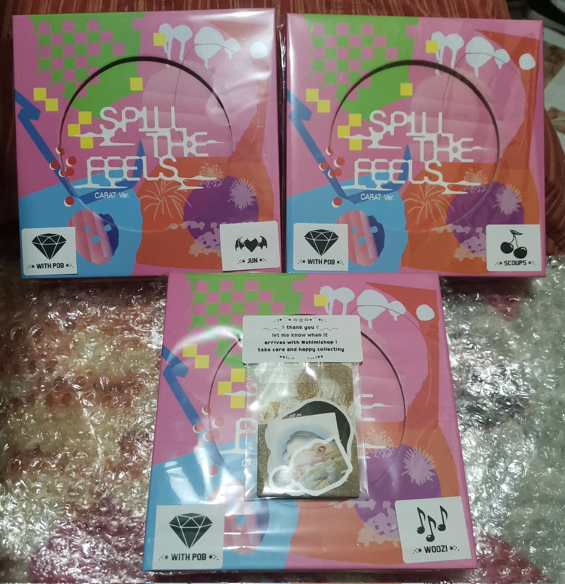 moonshine07's tweet photo. Got my albums, thank you to one of my trusted shop @samsamshimi  ❤️ https://t.co/oavsZ1hv3b