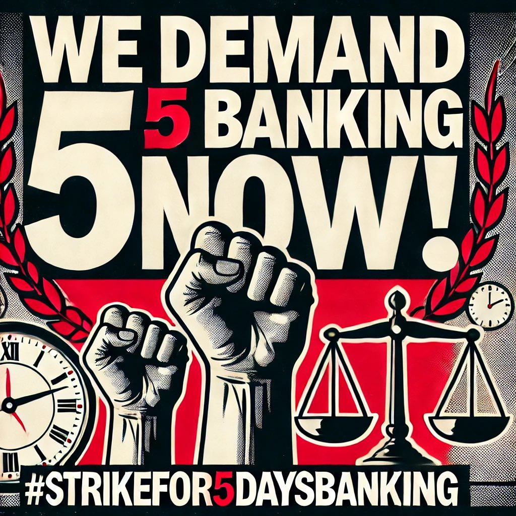 <a href="/AshishTekale_/">Ashish Tekale Patil</a> <a href="/aiboc_in/">All India Bank Officers' Confederation (AIBOC)</a> <a href="/nilesh_pawar15/">Nilesh Pawar</a> <a href="/boioaeib/">Bank of India Officers' Association (EIB)</a> <a href="/BOIOAMNG/">Bank Of India Officers' Association (Mumbai & Goa)</a> <a href="/BOIOAVidarbha/">Bank Of India Officers' Association Vidarbha Unit</a> <a href="/boioapune/">BOIOA Pune Unit</a> बैंकिंग एवं वित्तीय संस्थाओं के अधिकांश विभाग और नियामक सप्ताह में 5 दिन काम कर रहे हैं। कैशलेस लेनदेन में तेजी से वृद्धि हुई है। #5DaysBanking इस आंकड़े को और भी अधिक बढ़ा देगी।शीघ्र कदम उठाना चाहिए।
#AcuteStaffShortageinPSBs #Parliament
<a href="/nsitharaman/">Nirmala Sitharaman</a>
<a href="/PMOIndia/">PMO India</a> <a href="/DFS_India/">DFS</a>