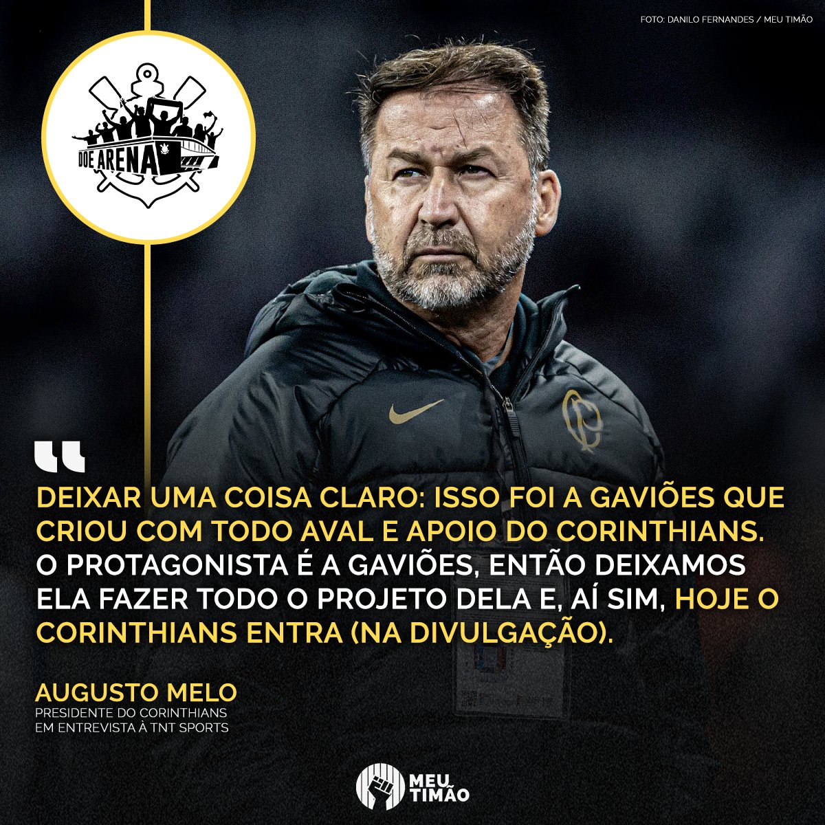MeuTimao's tweet photo. Augusto Melo explica por que o Corinthians ainda não divulgou a campanha para a quitação da Neo Química Arena.

📸 @DFDaniloFoto / Meu Timão 

🔴 Apoio: @KTO_brasil - Jogue com responsabilidade (+18) https://t.co/Yd8khuRB6y