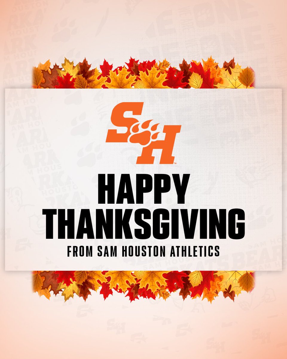 Happy Thanksgiving, Bearkats!

#EatEmUpKats