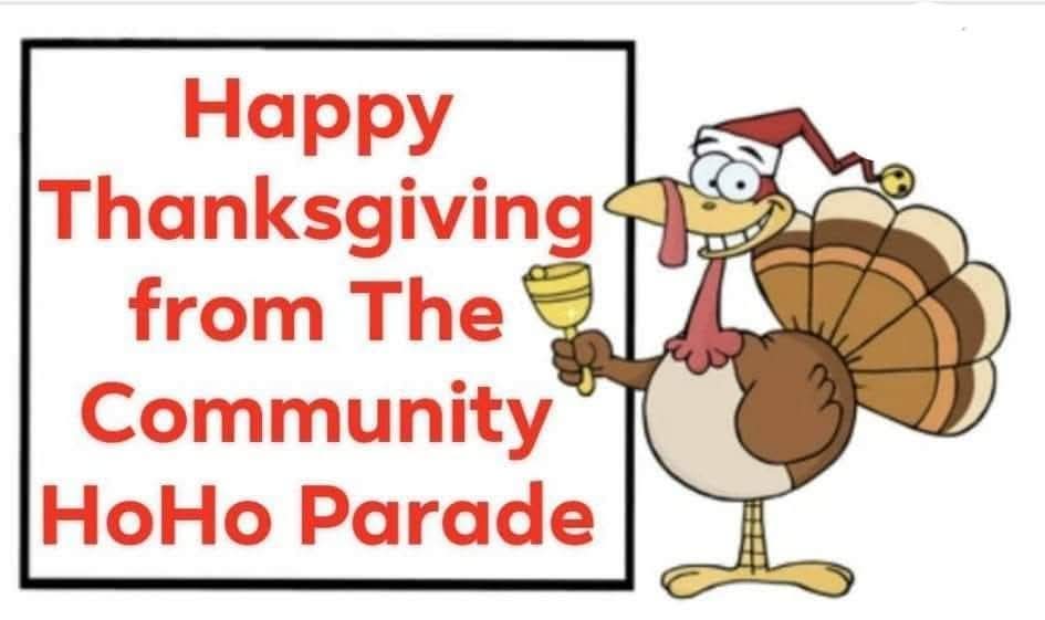 HoHoParade's tweet photo. Happy Thanksgiving to you and your family!  🎅 https://t.co/GFyCcjmPiu