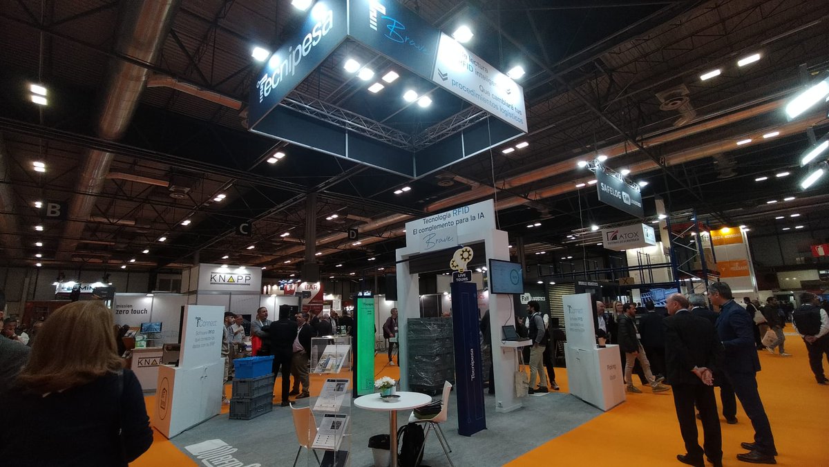📢 ¡En marcha el 2° día de Logistics &amp; Automation! 📦

📍Todavía puedes visitarnos en el stand #7C32 para ver demos reales de #BraveConnect:

La solución RFID para optimizar la gestión logística mediante la automatización y digitalización del control de mercancías. 🚚

#Logística