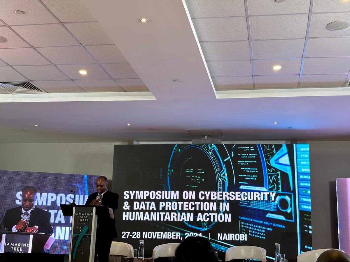This afternoon, I had the pleasure to give concluding remarks at the Symposium on #CyberSecurity and #dataprotection in humanitarian action. Data protection is integral in protecting human dignity for people affected by armed conflict.