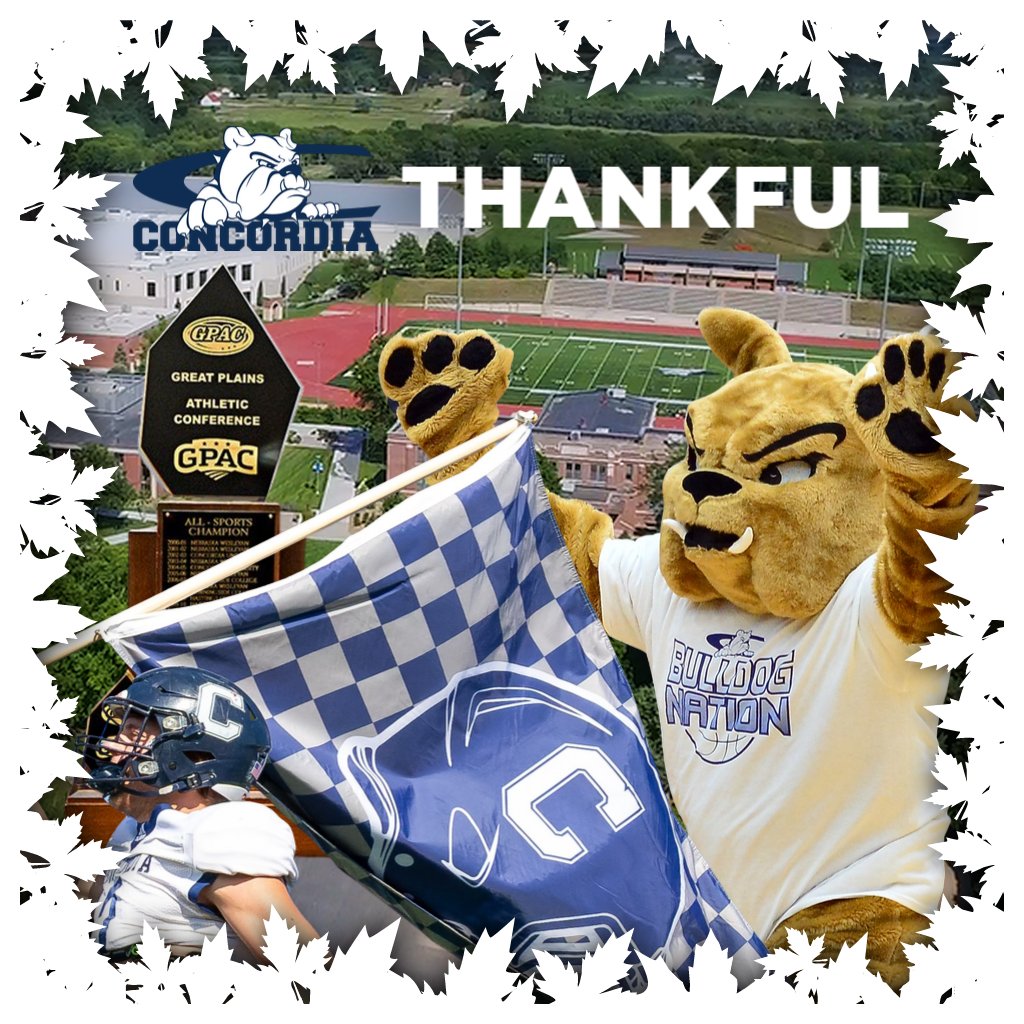 🍂🦃 Concordia Athletics wishes you a Happy Thanksgiving! 🙏