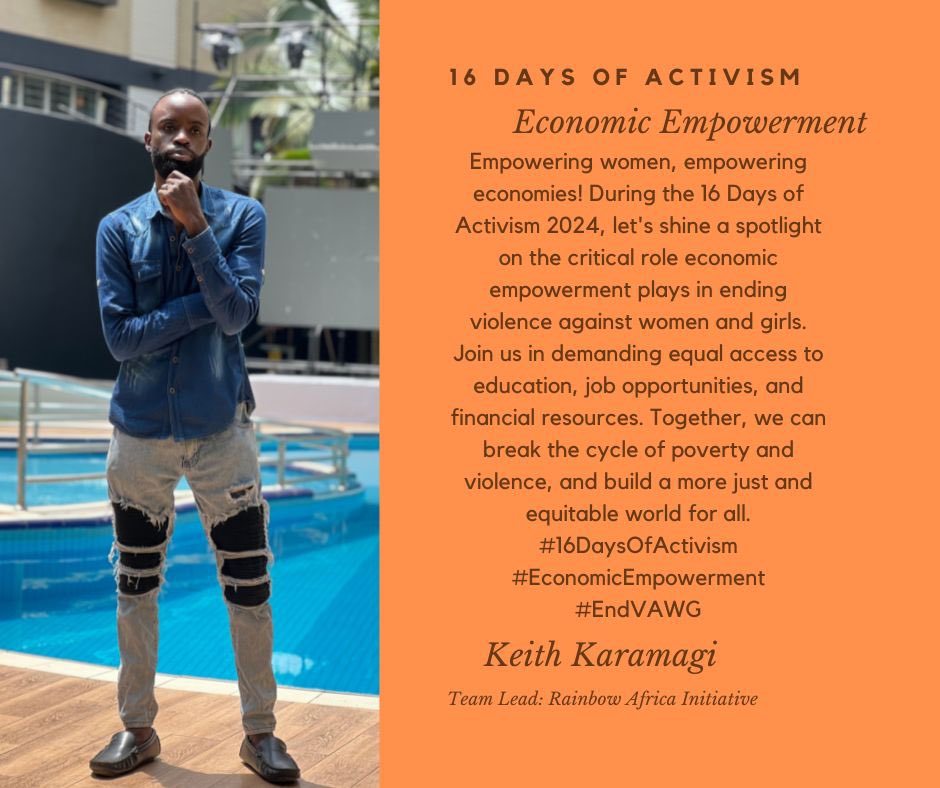 Day 4: Economic Empowerment 
Together, we can create a world where everyone lives free from fear, violence, and discrimination. #16DaysOfActivism #OrangeTheWorld #EndVAWG <a href="/UN_Women/">UN Women</a> <a href="/awdf01/">African Women's Development Fund</a> @trans_fund