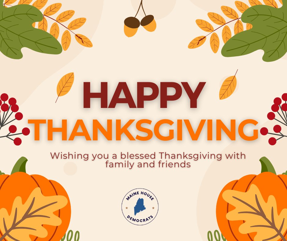 Wishing everyone a happy and healthy Thanksgiving!