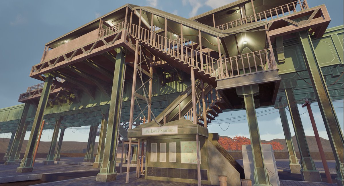 _joy_net's tweet photo. work in progress update on the train station detail https://t.co/x8PXUSe09o