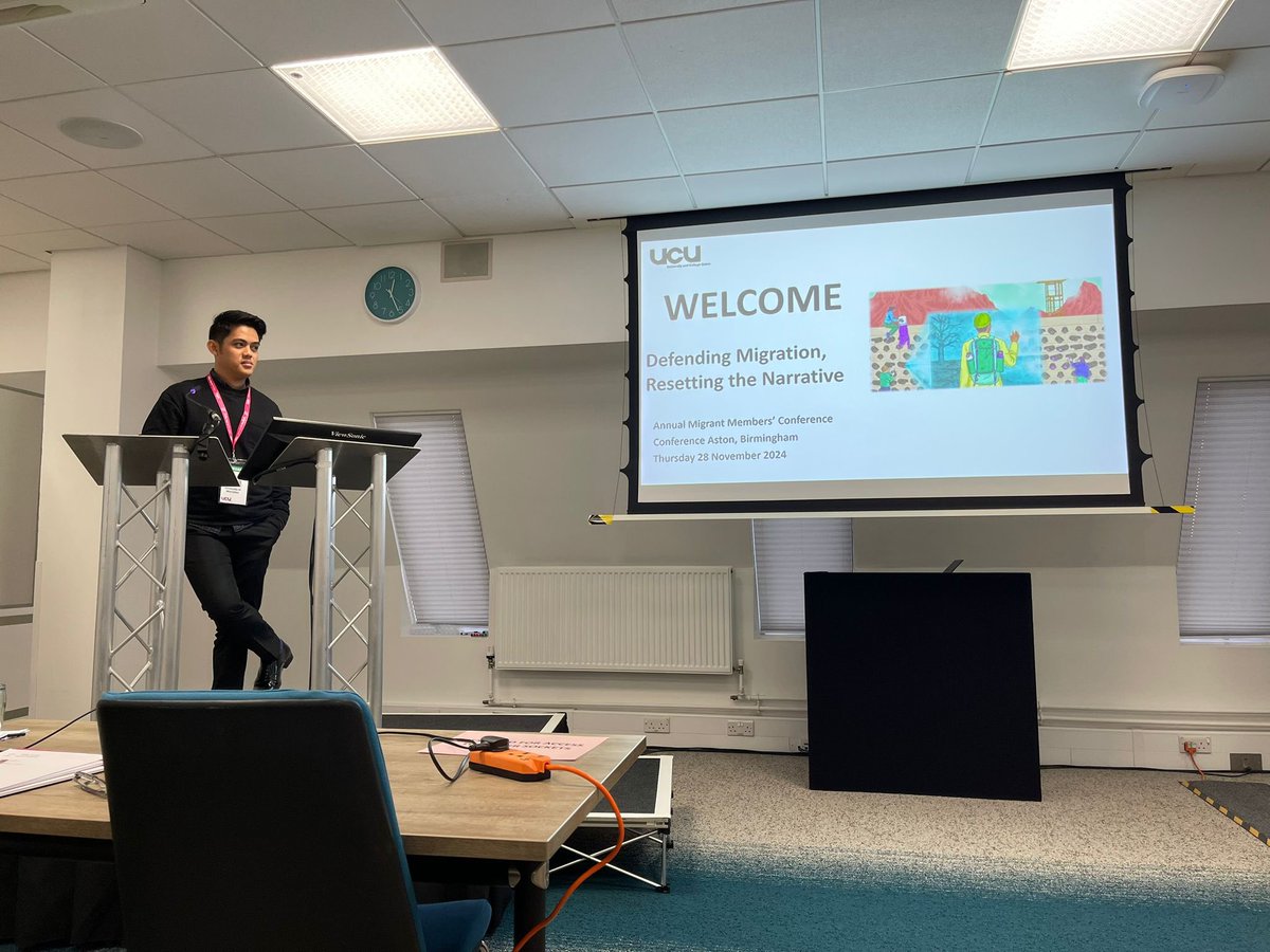 Dr. Paul-John Alegado (@pauljohnalegado) on Twitter photo Such a privilege to speak at the <a href="/ucu/">UCU</a> Migrant’s Conference today highlighting the challenges IENs face, esp the lack of recognition of academic qualifications inhibiting us to access HEI L7 courses & ultimately career progression!
Need to push harder!
<a href="/filipinonurseuk/">Filipino Nurses Association UK</a>
<a href="/FSNA_UK/">Filipino Senior Nurses Alliance UK</a> Such a privilege to speak at the <a href="/ucu/">UCU</a> Migrant’s Conference today highlighting the challenges IENs face, esp the lack of recognition of academic qualifications inhibiting us to access HEI L7 courses & ultimately career progression!
Need to push harder!
<a href="/filipinonurseuk/">Filipino Nurses Association UK</a>
<a href="/FSNA_UK/">Filipino Senior Nurses Alliance UK</a>
