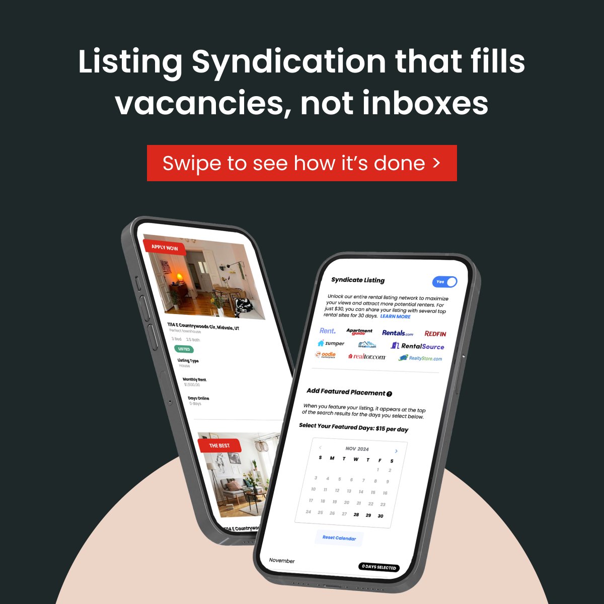 Rentler's tweet photo. More reach, less hassle! Rentler's Listing Syndication gets your rental in front of millions with just one click. Swipe to see how it works and start filling vacancies faster!

Syndicate your listings now: https://t.co/D2ynOHaGXs https://t.co/6e0qVuhD7V