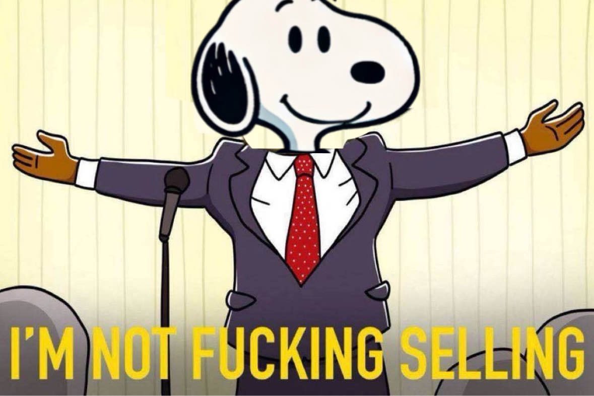 WidbyJack733's tweet photo. #CHILLSNOOPY
$SNOOPY
LETS FUCKING GOOOO
FEED YOUR FAMILY WITH THIS COIN https://t.co/k62bNtJiaD
