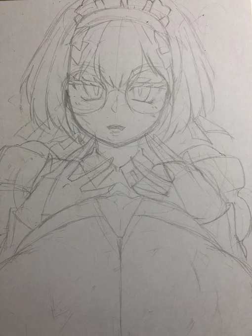 ネイア色紙下書き 