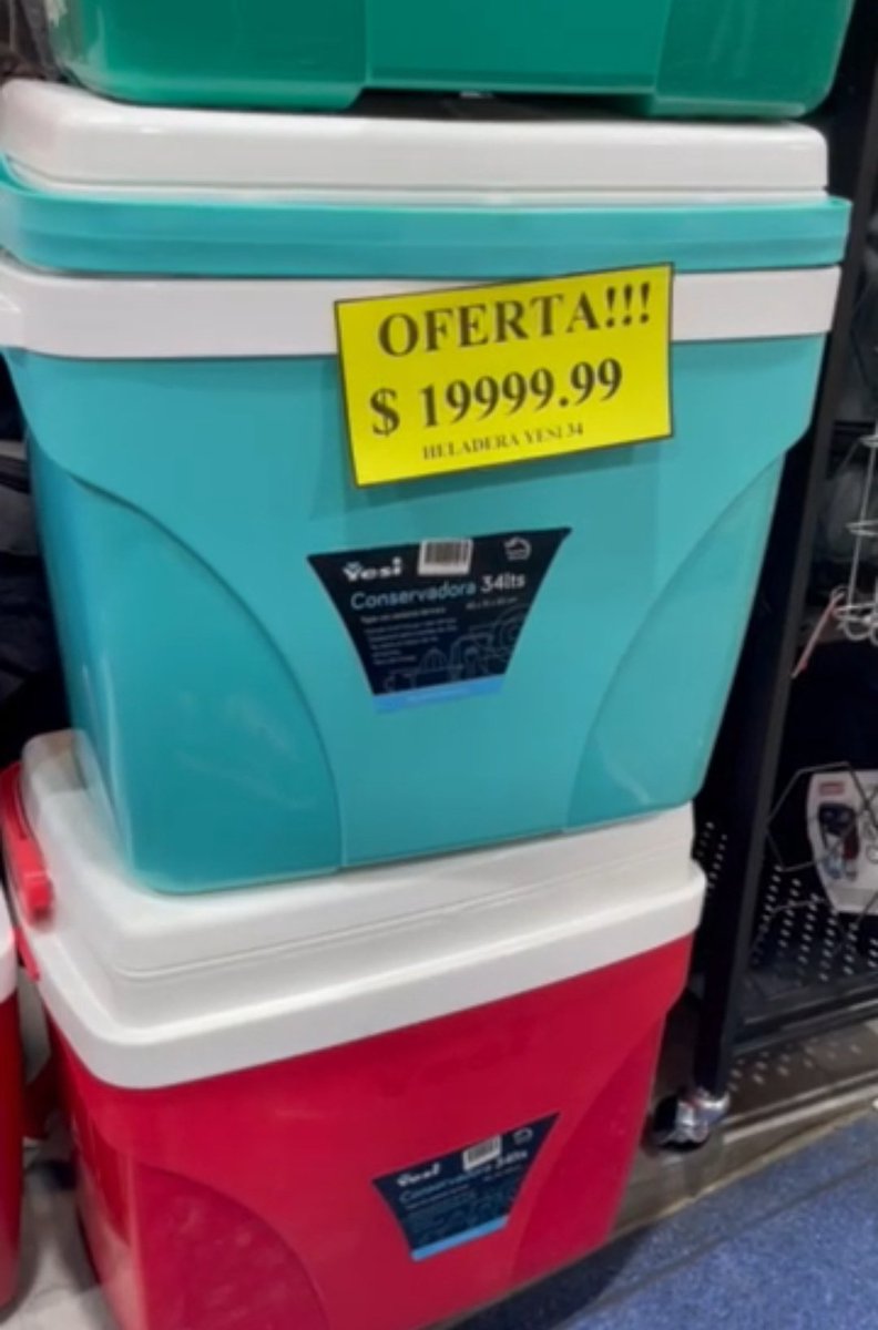 PreciosRosario2's tweet image. 🧊 Conservadora #Yesi de 34 litros
📍 @bazarcelta (Mendoza al 3700)
💰 $19.999

#FotoTestigo 📸