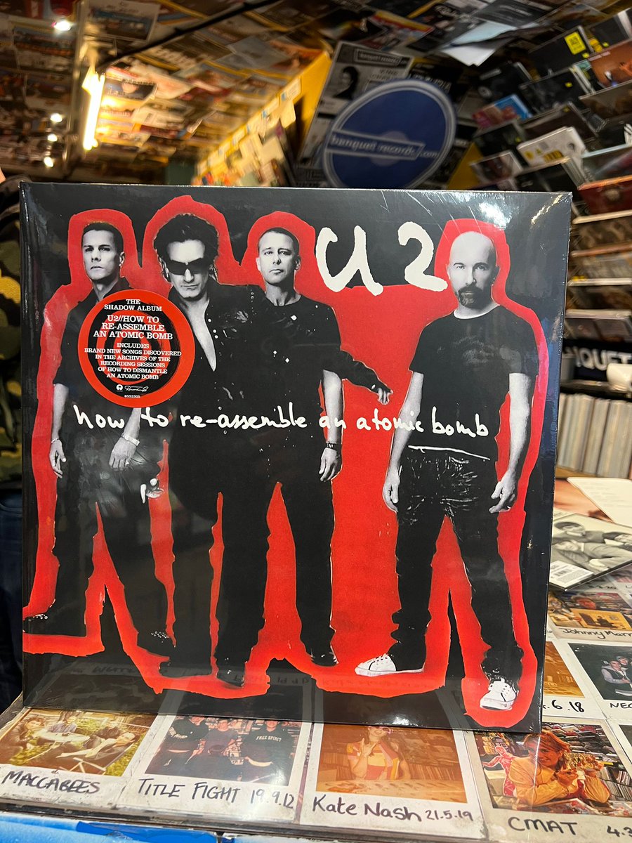 🆕U2🆕

'How To Re-Assemble An Atomic Bomb', U2's Black Friday release is with us now. Hit notify me at banquetrecords.com/u2/how-to-re-a…