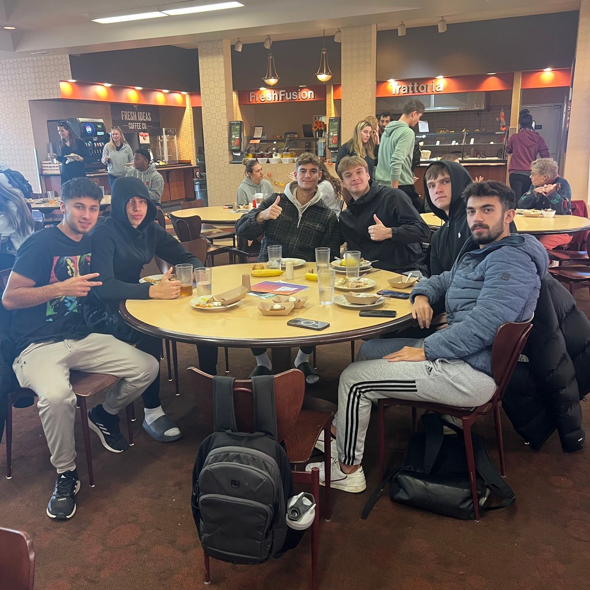 WilliamWoodsU's tweet photo. Happy Thanksgiving from The Woods! We're thankful for all of the incredible students, faculty, and staff that make William Woods University the home it is today. Enjoy these photos from WWU's Thanksgiving lunch, and have a fantastic holiday! https://t.co/haPdKOKeNy
