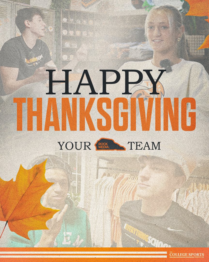From all of us at RockMedia, Happy Thanksgiving🧡🦃