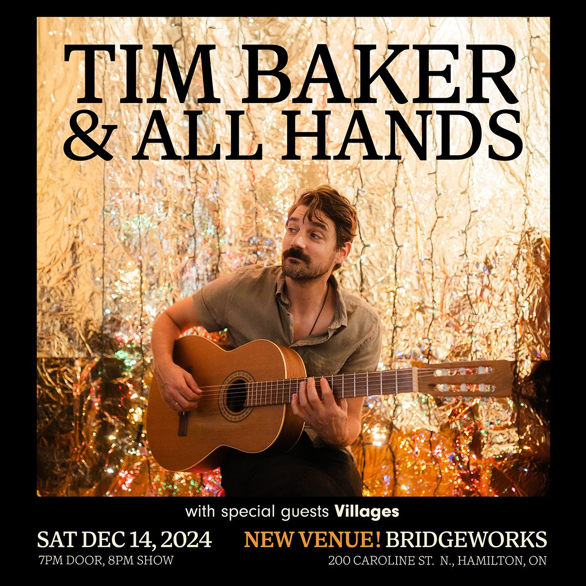 sonicunyon's tweet photo. *VENUE UPDATE* Due to unforeseen but critical structural issues with The Music Hall that prevent safe public use of the venue, the Tim Baker &amp; All Hands concert on Dec 14 has been moved to Bridgeworks. All tickets issued for the original venue will be honoured at the door. https://t.co/KrckIZu83L