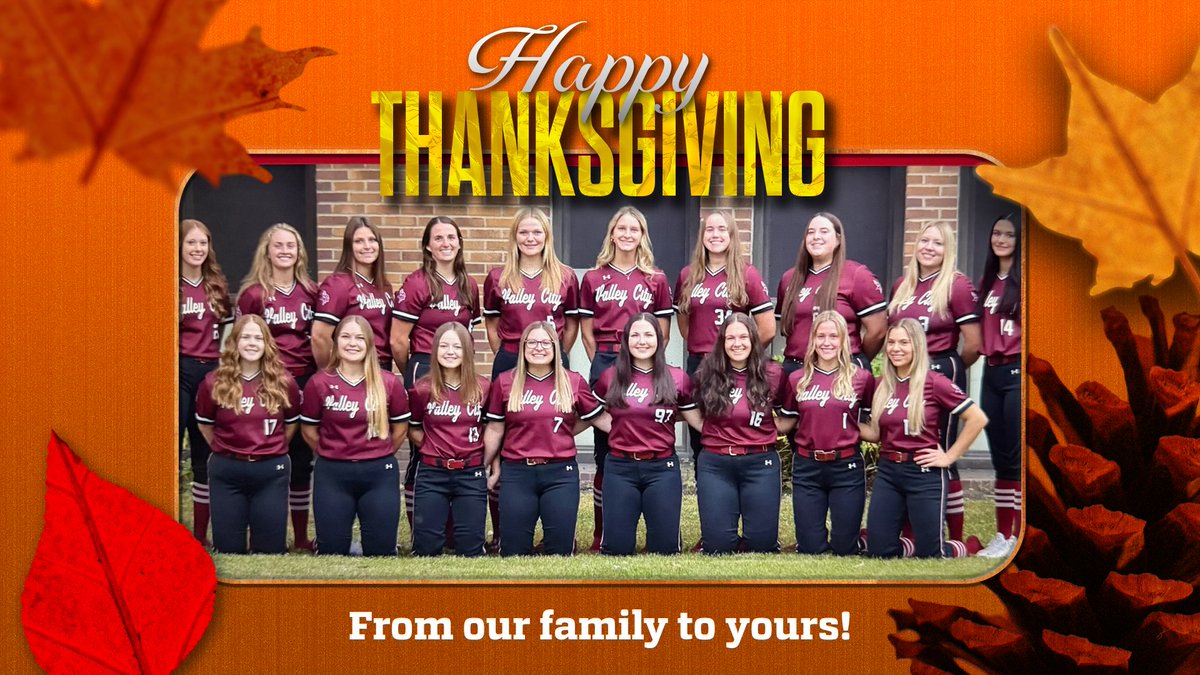 Happy Thanksgiving from the VCSU Softball Family!