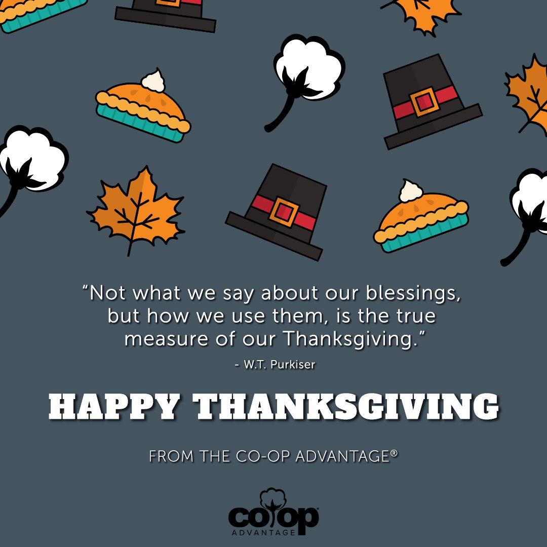 coop_advantage's tweet photo. There are many reasons to be thankful. Happy Thanksgiving! https://t.co/Kht05gZTTS