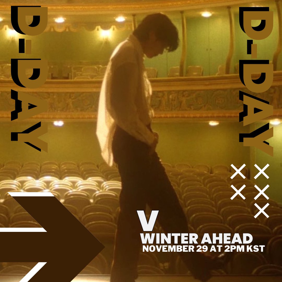 btschartsxdaily's tweet photo. 🌍 D-DAY — #V’s Winter Ahead!

📆 November 29th at 2PM KST

V IS COMING
WINTER AHEAD IS COMING 
V FT PARK HYOSHIN
#방탄뷔_박효신_온다막강윈터듀오
#태형이와_함께할_앞으로의겨울송 https://t.co/1plA2nvGWN