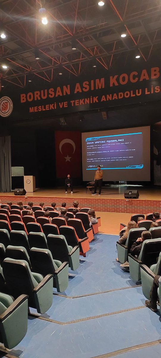 VismaGames's tweet photo. Visma Games olarak bugün “Oyunla Başla, Geleceği Tasarla” mottosuyla öğrencilerle buluştuk.

Misafirperverlikleri için Borusan Asım Kocabıyık Mesleki ve Teknik Anadolu Lisesi’ne teşekkür ederiz.🙏🏻

#vismagames @BORUSANMTAL https://t.co/3wP8VKlRaS