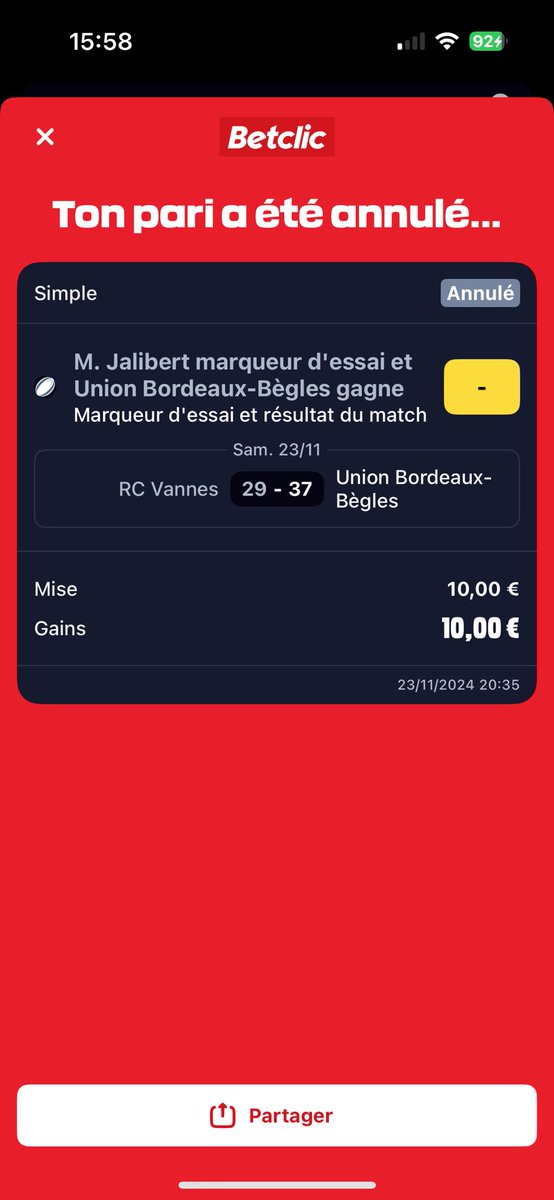 LargaudAnge's tweet photo. @Ulysse_Franc Tu vois trou du cul ça arrive les remboursements joueurs de rugby, quand ils se blessent des l’entame de match guignol que tu es https://t.co/rTpEUR4bJM