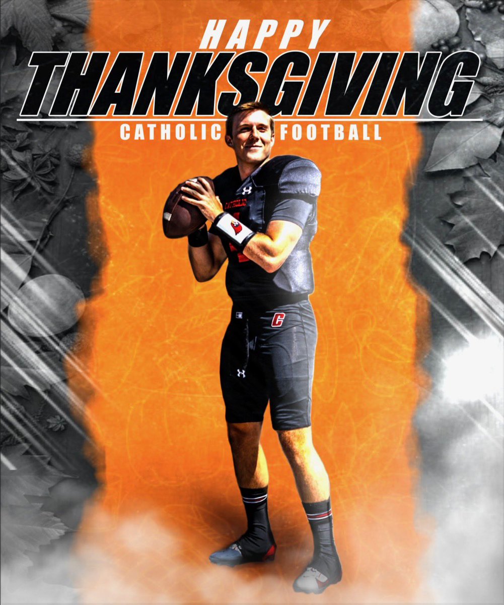 Happy Thanksgiving from Catholic University Football! We are so thankful for your love and support through the years!!!

#FIGHT #AGNB