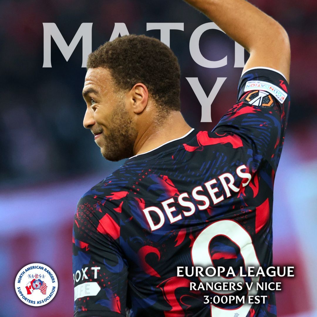 OfficialNARSA's tweet image. Our European journey continues in France🇫🇷

Kickoff vs Nice at 3pm EST

#NARSA #RangersFC #UEL