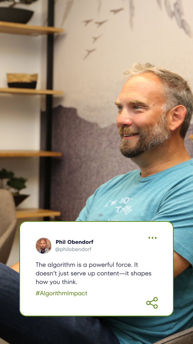 Philobendorf's tweet photo. Your timeline isn't reality. 

Think of it as a mirror, not a window.  

It's built to reinforce what you already agree with.  

The algorithm mirrors your attention. 
 
Here's the important question:

What are you feeding your mirror?  

---

#DigitalMindset https://t.co/XF3uSrtDEP