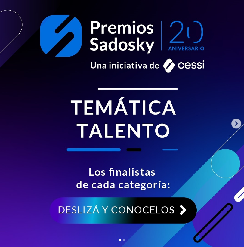 ¡Estamos en la final!🏆Los Premios Sadosky, reconocimiento a la Industria Argentina del Software y a cada uno de sus actores: empresarios y empresarias, emprendedores, empresas, organizaciones e instituciones de todo el país. <a href="/UAI_Univ/">UAI_univ</a> <a href="/CessiArgenTIna/">CESSI Argentina</a> <a href="/conexionabierta/">CONEXIÓN ABIERTA</a> <a href="/CaetiUai/">CAETI - UAI</a>