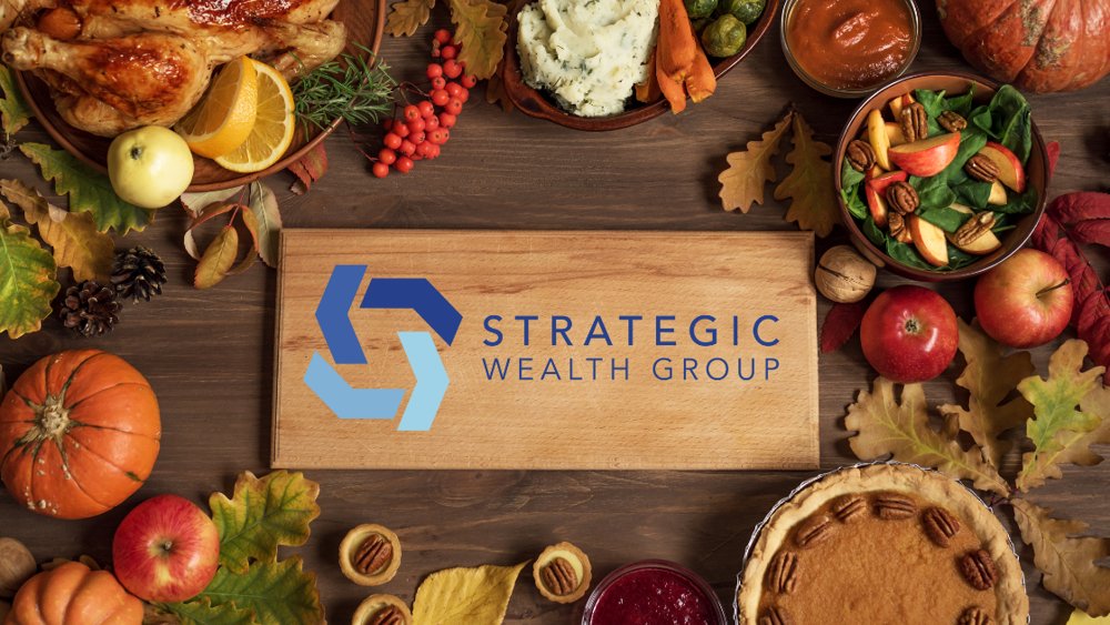 StrategicWG1's tweet photo. What’s a turkey’s favorite dessert? Peach gobbler! 🦃😂
Happy Thanksgiving from Strategic Wealth Group. We hope your day is filled with football, family, friends, and a delicious feast! 🏈
#Thanksgiving https://t.co/vQJSzrNXDc