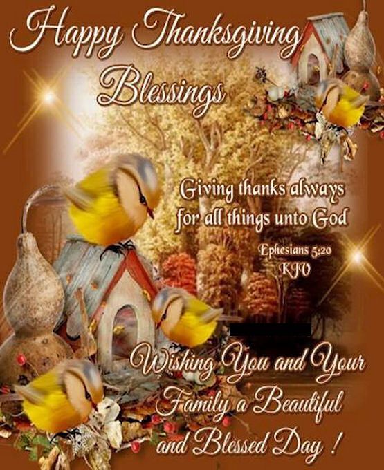 Happy Thanksgiving! Let this day be a reminder for what we should be and do everyday! THANKFUL!!