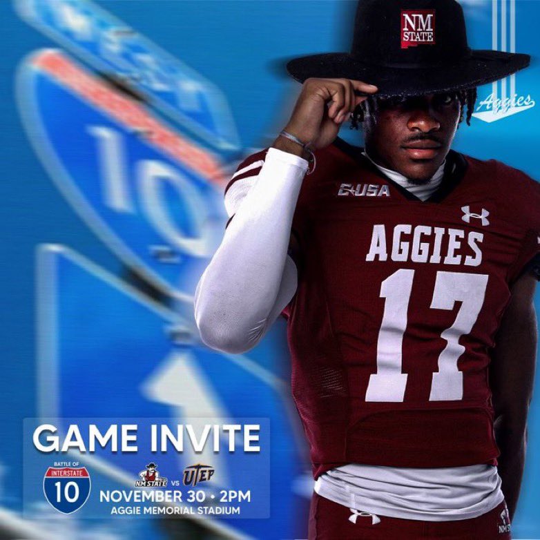 Thank you <a href="/daltonbowles3/">Dalton Bowles</a> and <a href="/NMStateFootball/">New Mexico State Football</a> for the game day invite!