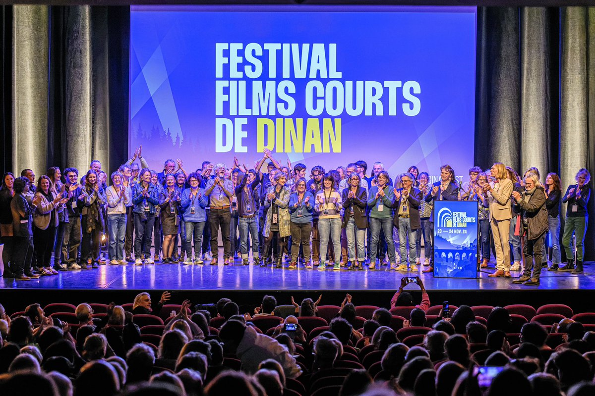 Festival Films courts de Dinan (@dinanfest) on Twitter photo Clôture émouvante avec 9 courts primés, suivie d'une longue standing ovation au Théâtre des Jacobins 👏🏼
✨7ème édition en chiffres :
5 jours, 38 séances, 4500 entrées (record !) 🚀
80 bénévoles, 85 invités, 10 salles, 2 jurys, 1 pays à l'Honneur 🇨🇭<a href="/SWISS_FILMS/">SWISS FILMS</a>
Merci à tous 🙏 Clôture émouvante avec 9 courts primés, suivie d'une longue standing ovation au Théâtre des Jacobins 👏🏼
✨7ème édition en chiffres :
5 jours, 38 séances, 4500 entrées (record !) 🚀
80 bénévoles, 85 invités, 10 salles, 2 jurys, 1 pays à l'Honneur 🇨🇭<a href="/SWISS_FILMS/">SWISS FILMS</a>
Merci à tous 🙏
