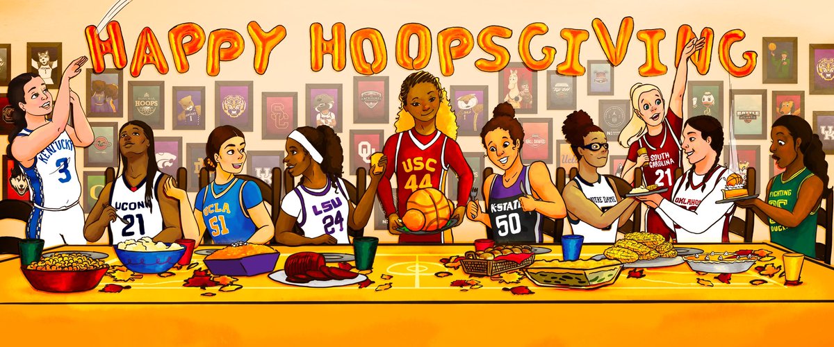 Happy Hoopsgiving.

#NCAAWBB