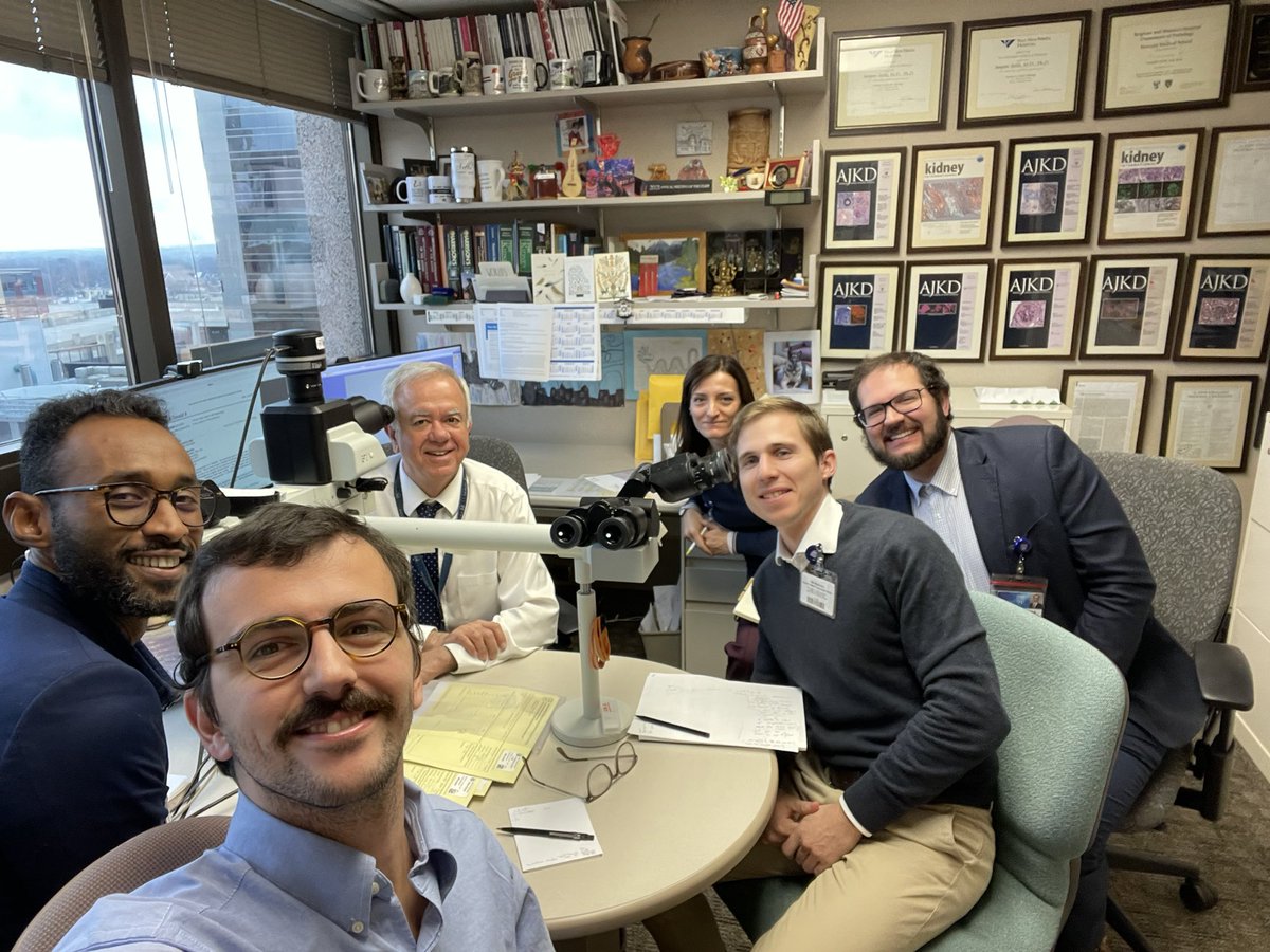 Sanjeev Sethi (@sethirenalpath) on Twitter photo Thanksgiving Eve around the microscope, with the Fellows.
Teaching is one of the great joys of life.
Happy Thanksgiving everyone.
<a href="/MayoClinicPath/">Mayo Clinic Pathology</a> <a href="/MayoClinicNeph/">Mayo Clinic Nephrology</a> Thanksgiving Eve around the microscope, with the Fellows.
Teaching is one of the great joys of life.
Happy Thanksgiving everyone.
<a href="/MayoClinicPath/">Mayo Clinic Pathology</a> <a href="/MayoClinicNeph/">Mayo Clinic Nephrology</a>