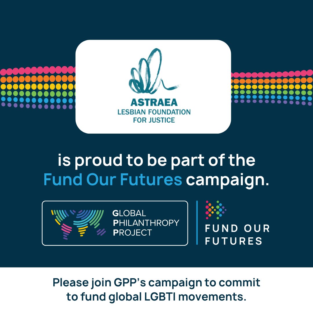 The #FundOurFutures campaign has launched to raise $150M for global LGBTI movements.

Join our pledging campaign and learn more here: fundourfutures.org

@gpp_updates