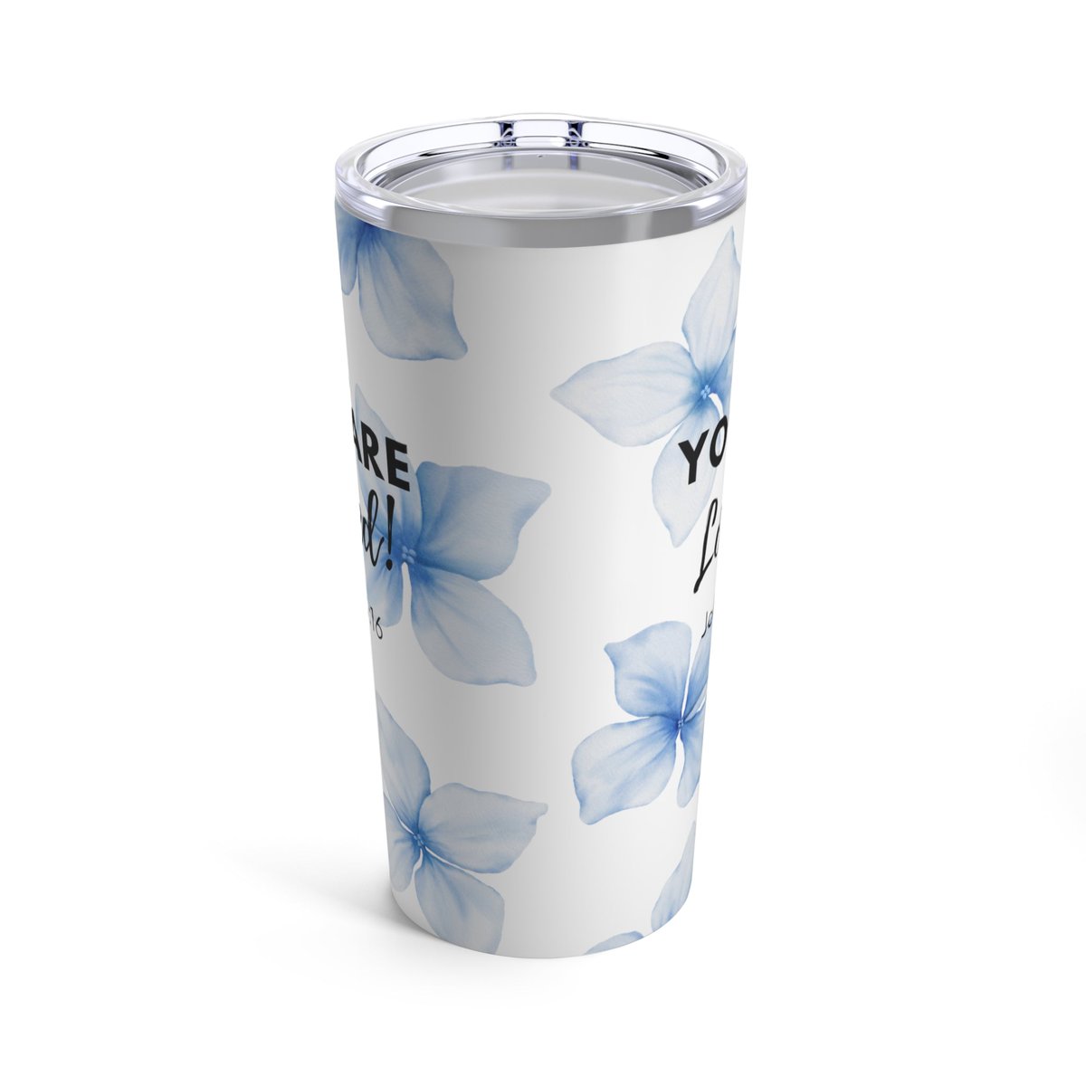 YeVetta's tweet image. Sip with flair using our 'You Are Loved Blue Floral Tumbler 20oz' for $38.07. More than just a tumbler, it's a floral vibe. Stay quenched and share love on the go with this stylish must-have. 💙🌸 #HydrateInStyle #FloralVibe store.powerfulchristian.com/products/you-a…