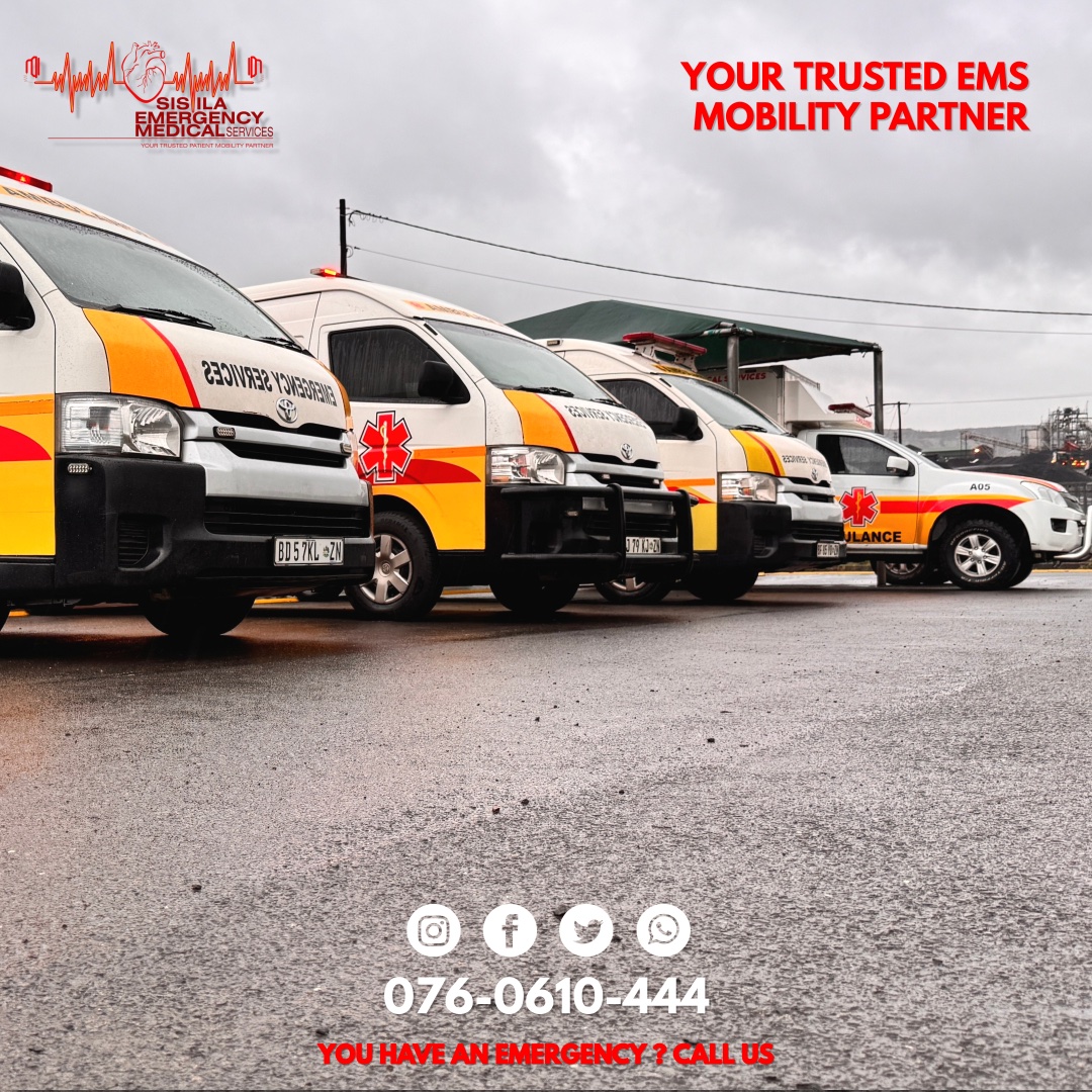 sisilaems's tweet photo. Our fleet is equipped with the latest technology to ensure your journey to and from any hospital is comfortable and secure. 

Serving the areas of Mtubatuba, Richards Bay, Mandeni, Durban, and surrounding regions, we’re here to support your health and mobility needs. #ems #health https://t.co/ynoKD9KNIe