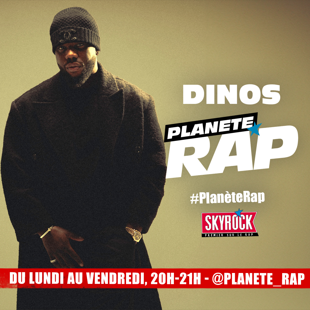 Dès demain, retrouve <a href="/PunchyDinos/">Nosdi Pichichi</a> tous les soirs de 20h à 21h au micro de <a href="/fredmusa/">Fred Musa</a> dans @planete_rap ! 🎙