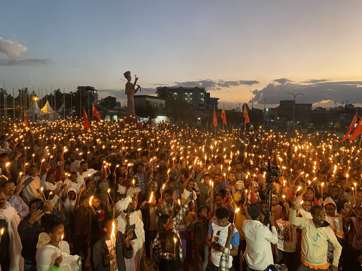 #In_Pictures
Axum holds Candlelight vigil to remember its victims of a massacre in 2020