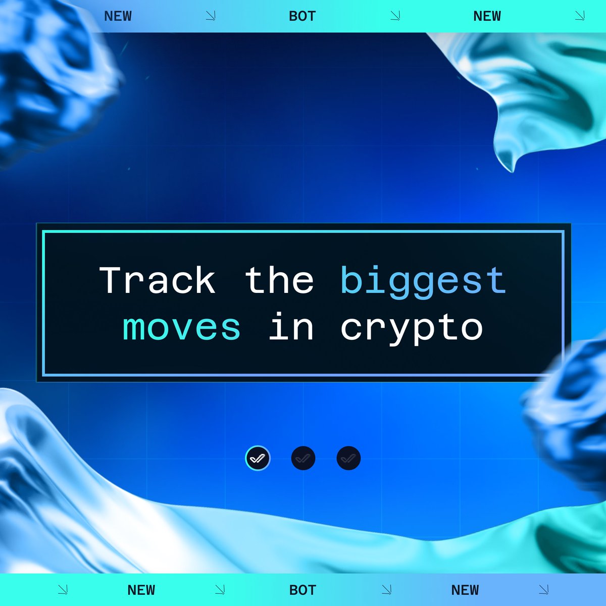 🤖 Whale Moves Bot is LIVE on Telegram Whale watching just got upgraded!  The Whale Moves Bot is here to help you track real-time trades of the top  25 holders of any