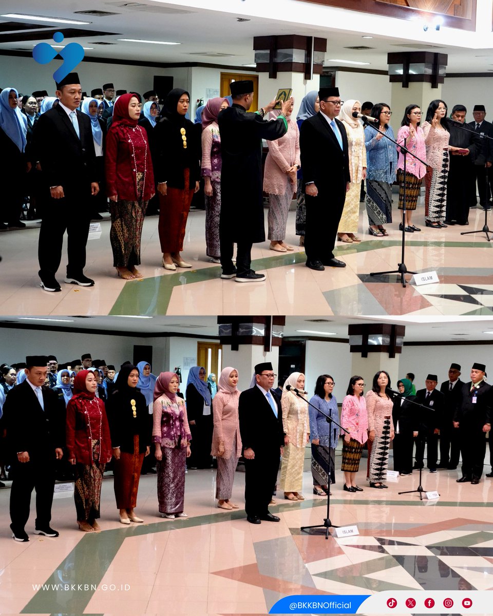 1. Menteri Kependudukan dan Pembangunan Keluarga/Kepala Badan Kependudukan dan Keluarga Berencana Nasional (Kemendukbangga/BKKBN), Dr. Wihaji, S.Ag, M.Pd, melantik Inspektur Utama Dr. Ucok Abdulrauf Damenta, Mag, rer. Publ ...